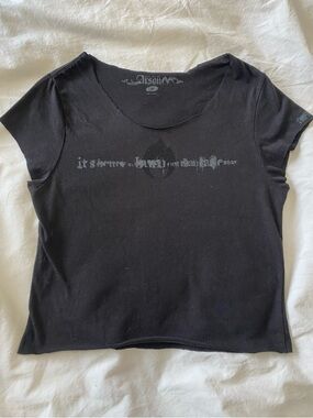 Graphic Y2k Baby Tee